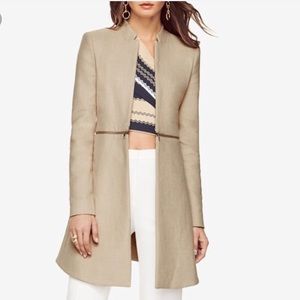 BCBGMAXAZRIA
Arelia Zip Waist Canvas Coat